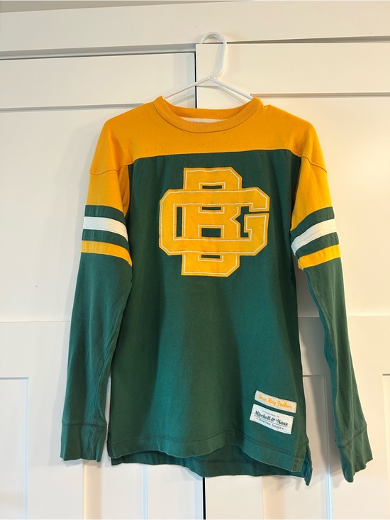 Mitchell & Ness Other - Retro Green Bay Packers Football Crewneck Tee